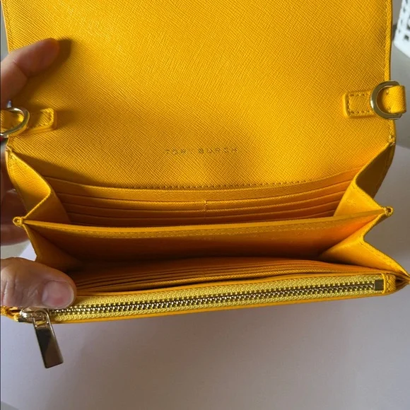 Tory Burch Vibrant Yellow Clutch - Picture 5 of 6